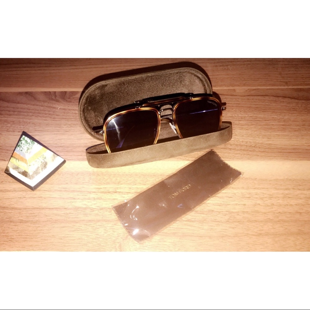 Blonde Havana Huck Tom Ford sunglasses